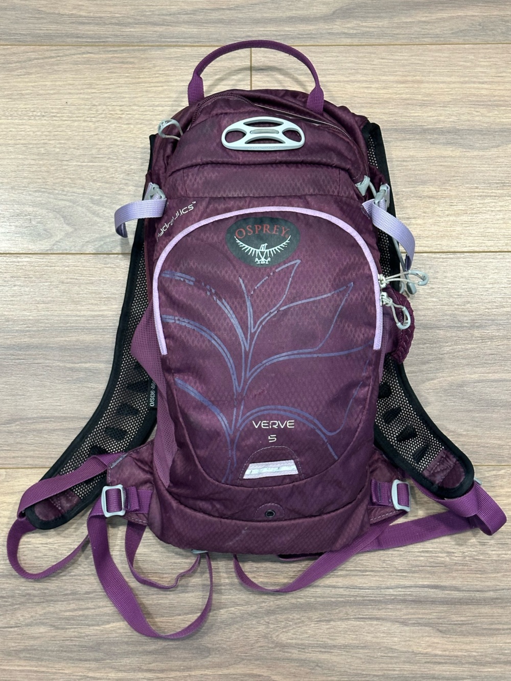 Osprey Verve 5 Hydration Bag Backpack in Purple One Size 14-18in